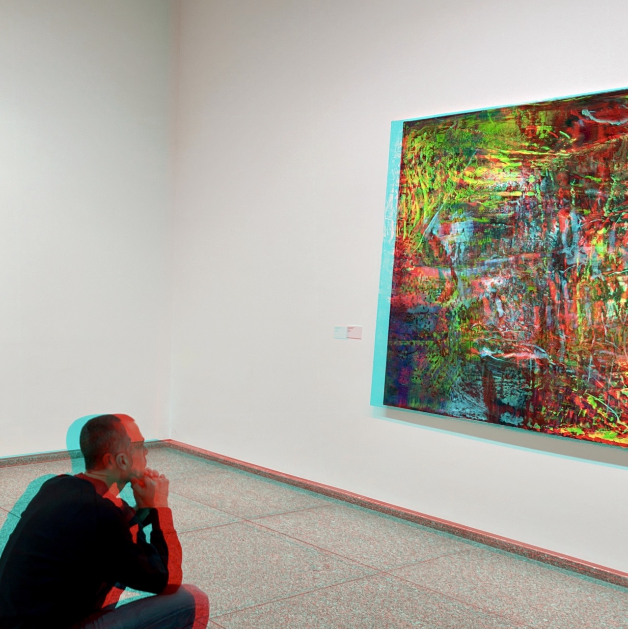 RC Anaglyphe 2024-12 »YOUNG MAN LOOKING AT A PAINTING«