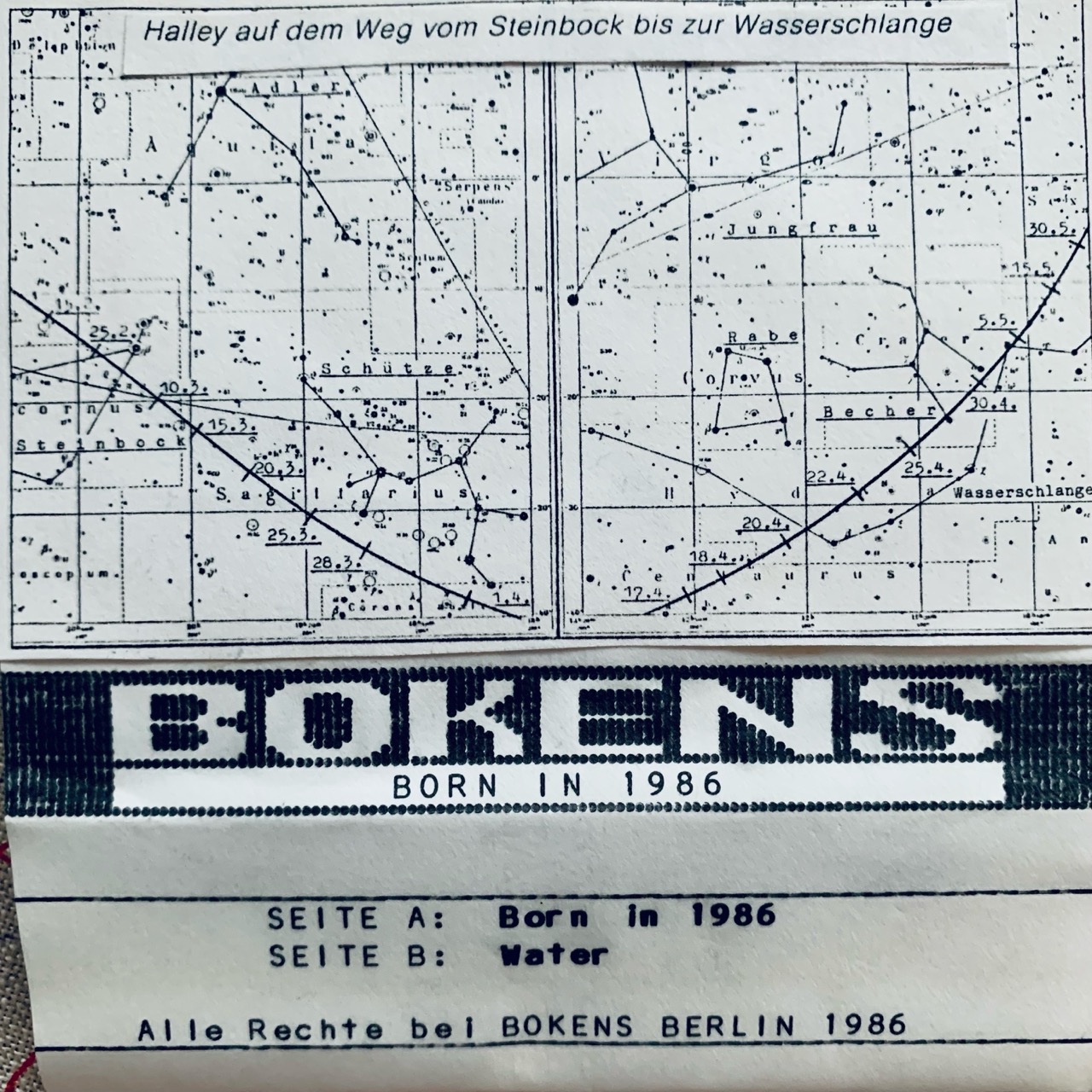 Cover *Born in 1986* 027/028